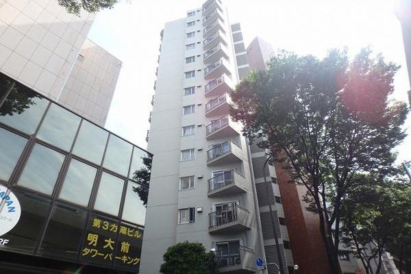 明大前グランドハイツ 建物外観