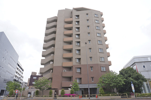 クレストフォルム池上 建物外観(H30.4撮影)