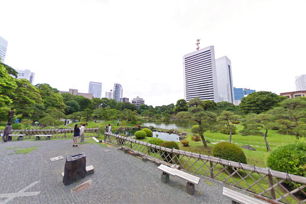 東京ツインパークス レフトウィング 旧芝離宮恩賜庭園まで550m