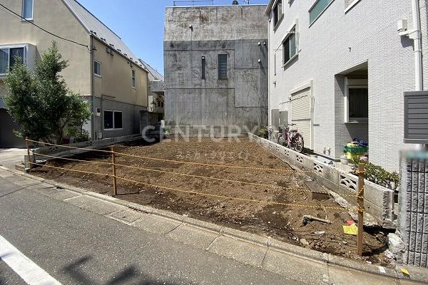 「学芸大学」 売地 販売現地(2023.4撮影)