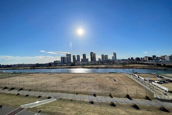 中銀田園調布マンシオン バルコニーからの眺望