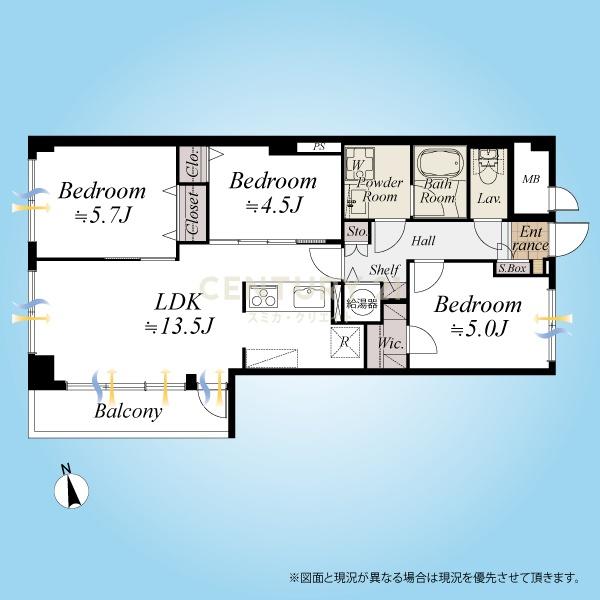 エクセルハイツ大井仙台坂 間取図