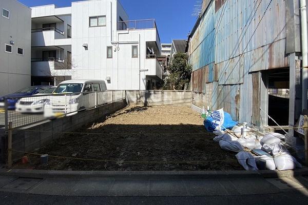 「蒲田」 新築一戸建て 販売現地(2023.2撮影)