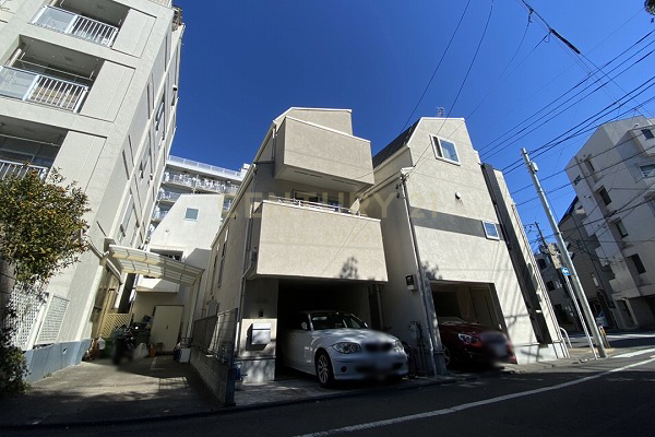 世田谷区下馬4丁目 中古一戸建て 販売現地(2022.1撮影)