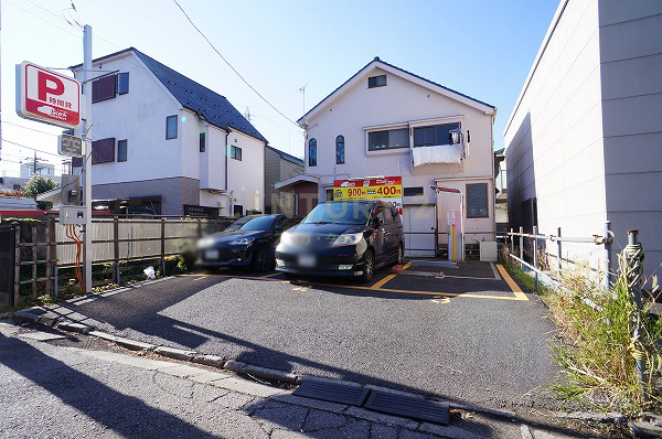 大田区新蒲田3丁目 売地 販売現地(2020.12撮影)