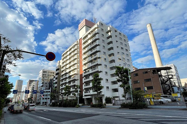 朝日中目黒マンション 建物外観(2022.9撮影)