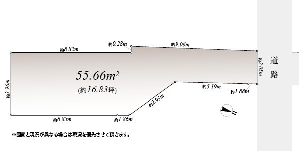 「池上」 土地 区画図