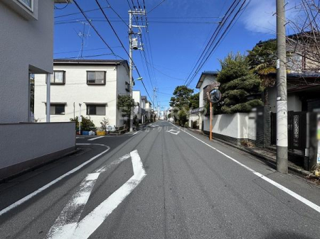 �����s���c�J�擌�ʐ�1���ڂ̓y�n�̑O�ʓ��H�܂ތ��n�ʐ^