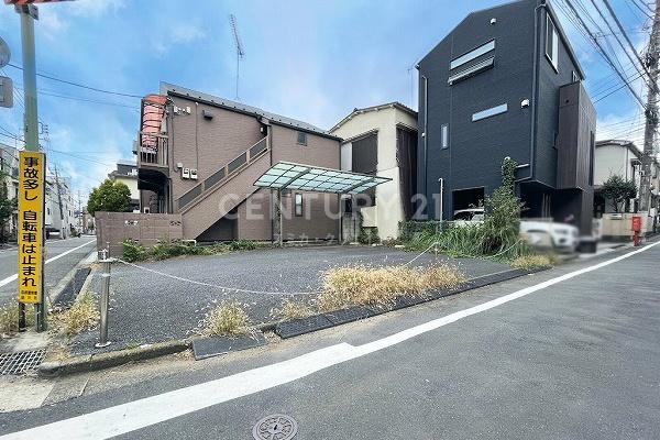 「荏原中延」 建築条件付売地 販売現地(2025.10撮影)