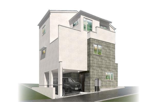 ソアヴィータ恵比寿VIII 建物完成予想パース