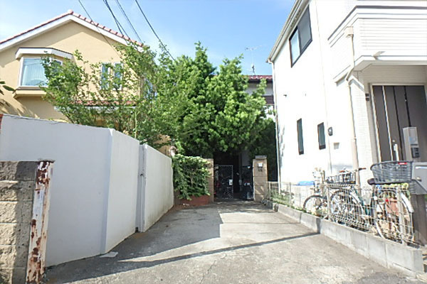 世田谷区玉堤1丁目 売地 現地