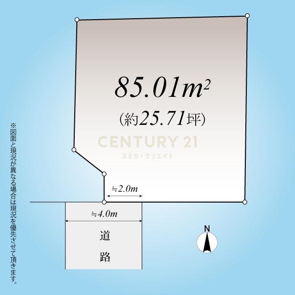 �����s��c�擌��J1���ڂ̓y�n�̊Ԏ��}