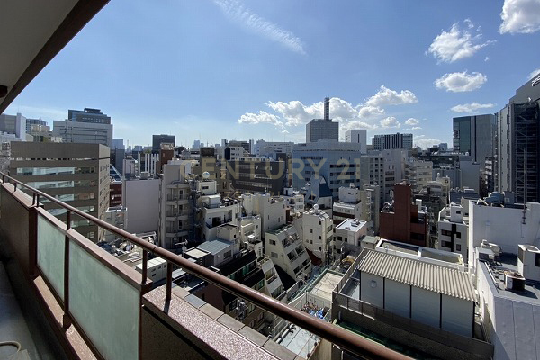 朝日神保町プラザ バルコニーからの眺望