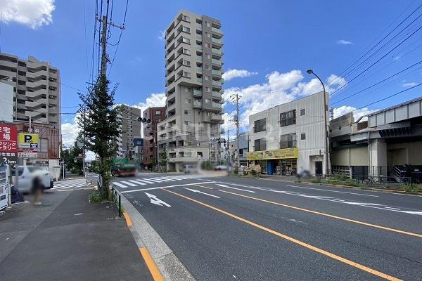 クレストラフィーネ旗の台 建物外観(2023.8撮影)