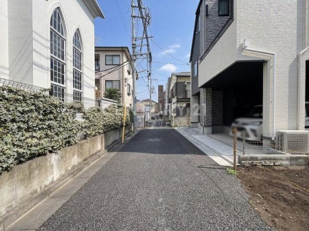 �����s���n��k��3���ڂ̓y�n�̑O�ʓ��H�܂ތ��n�ʐ^