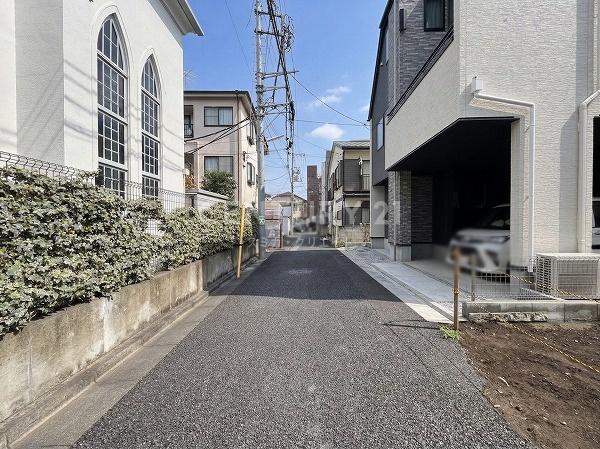 �����s���n��k��3���ڂ̓y�n�̑O�ʓ��H�܂ތ��n�ʐ^