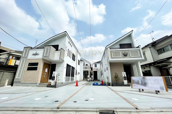 「祖師ヶ谷大蔵」 新築分譲住宅/4号棟 建物外観(2021.3撮影)