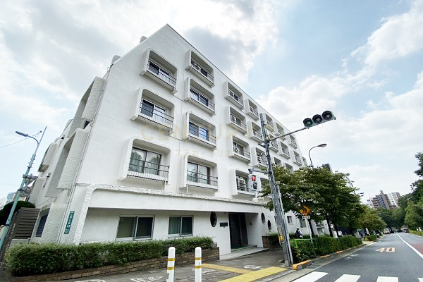 サンハイム目黒 建物外観(2020.8撮影)