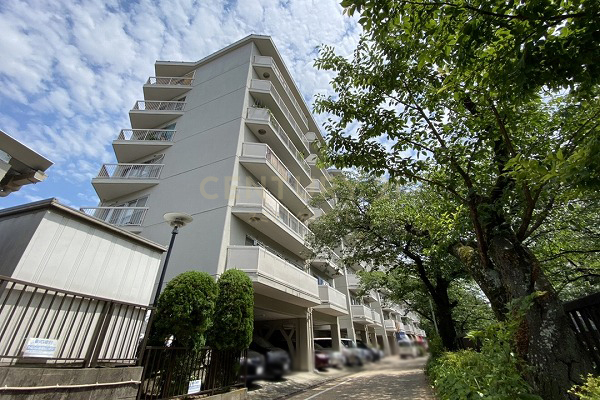 東急ドエルアルス石川台A棟 建物外観(2021.6撮影)