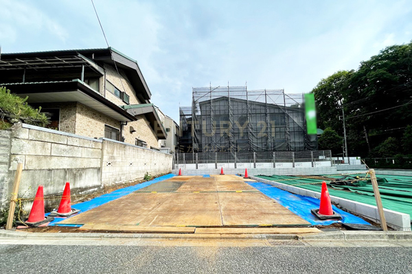 「用賀」 土地 販売現地(2021.5撮影)