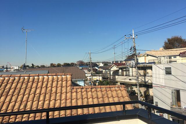 「西馬込」 中古一戸建て ルーフバルコニーからの眺望