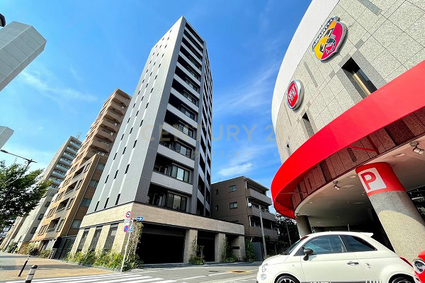 ドゥアージュコラッド松濤 建物外観(2021.7撮影)