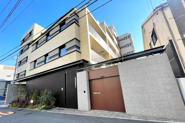 サンウッド代々木西参道 建物外観(2020.12撮影)