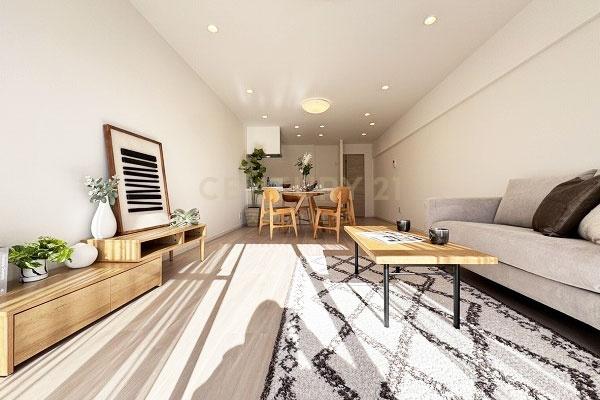 ガーデンハウス リビングダイニングルーム