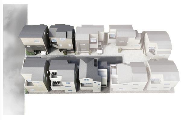 ソアヴィータ下井草II 第二期/1号棟 建物完成予想パース