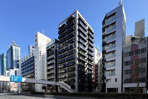 プレシス汐留 建物外観（2026.1撮影）