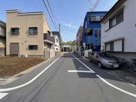 �����s�ڍ���蕶�J1���ڂ̓y�n�̑O�ʓ��H�܂ތ��n�ʐ^