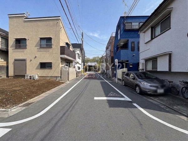 �����s�ڍ���蕶�J1���ڂ̓y�n�̑O�ʓ��H�܂ތ��n�ʐ^