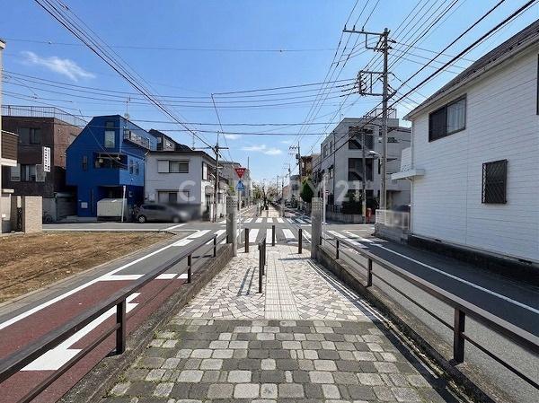 �����s�ڍ���蕶�J1���ڂ̓y�n�̑O�ʓ��H�܂ތ��n�ʐ^