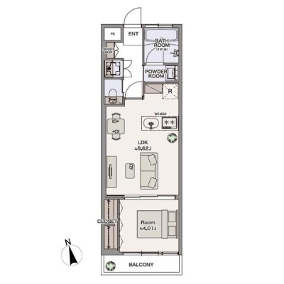 �����s�a�J����J�� 7-1�̒��Ã}���V�����̊Ԏ��}