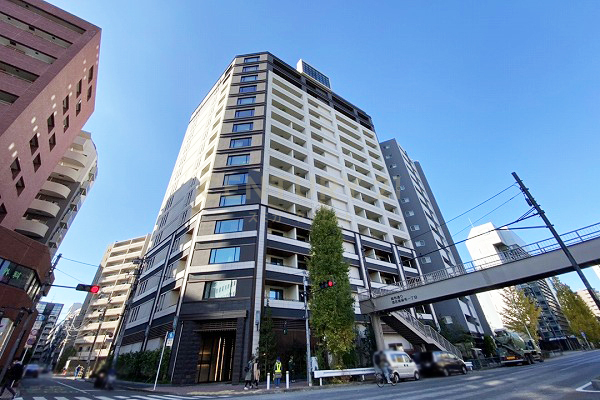 パークコート南麻布 建物外観(2020.12撮影)