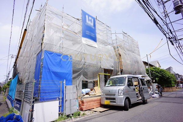 大田区田園調布5丁目 新築分譲住宅 2号棟 現地(2020/5撮影)