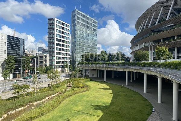 シャリエ神宮外苑 建物外観(2023.8撮影)