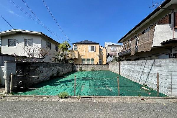 「中目黒」 売地 販売現地(2023.3撮影)
