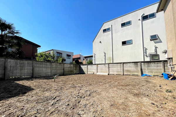 「田園調布」 土地 販売現地(2021.6撮影)