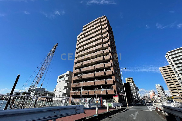 プライムタワー蒲田東 建物外観(2021.11撮影)