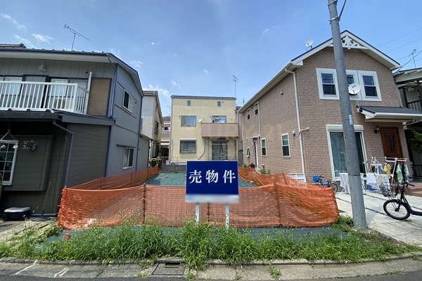 「千鳥町」 土地 販売現地(2021.6撮影)