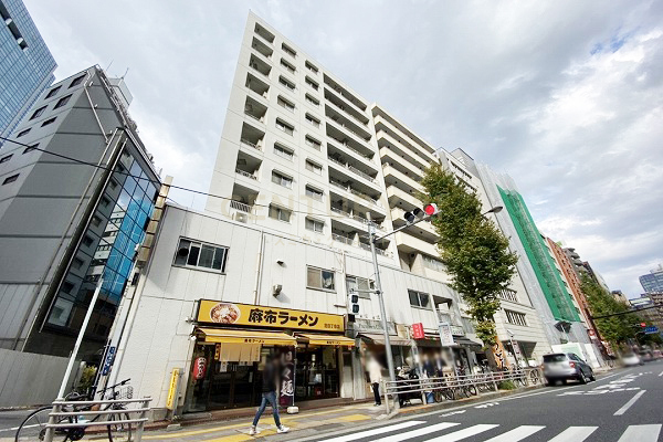 クレール芝 建物外観(2020.10撮影)