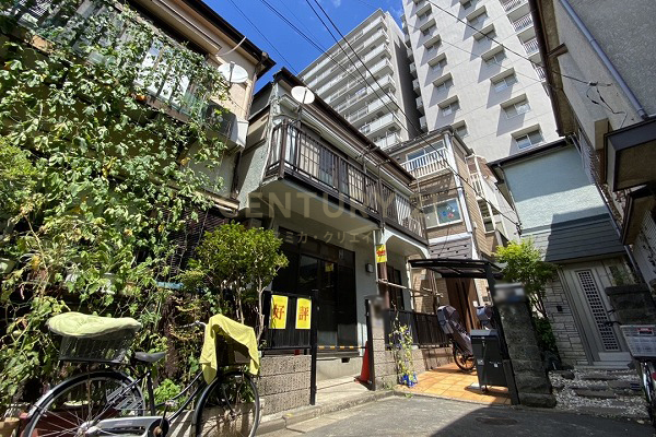 「蒲田」 売地 販売現地(2021.8撮影)