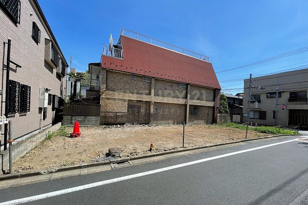 「下丸子」 売地 2区画 販売現地(2022.8撮影)