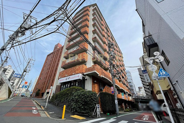 ハイネス中目黒 建物外観(2022.2撮影)