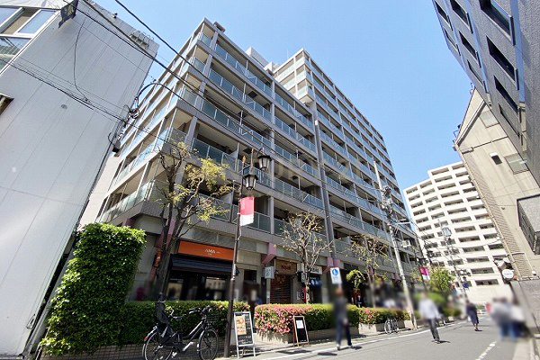 恵比寿アーバンハウス 建物外観(2021.4撮影)