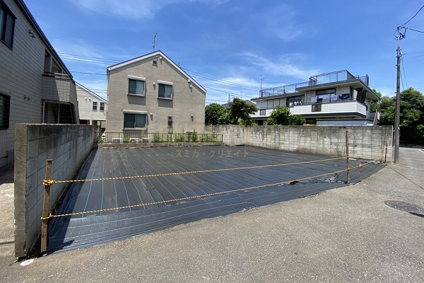 「新代田」 売地/B区画 販売現地(2022.6撮影)