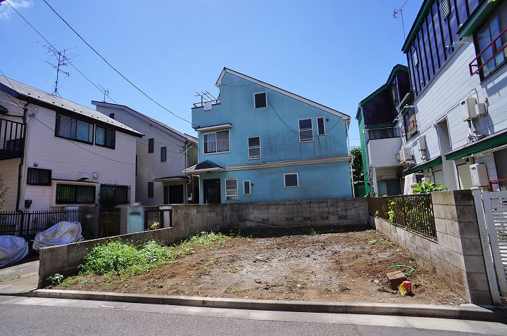 梅ヶ丘 建築条件付土地 外観(H30.6撮影)
