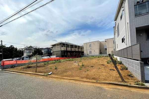 世田谷区桜上水1丁目 売地 B区画 販売現地(2021.5撮影)
