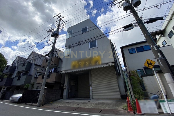 「下丸子」 新築分譲住宅 2号棟 販売現地(2021.8撮影)